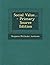 Social Value... - Primary Source Edition