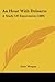 An Hour With Delsarte: A Study Of Expression (1889)