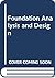 Foundation Analysis and Design