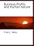 Business Profits and Human Nature