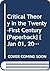 Critical Theory in the Twenty-First Century