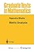 Matrix Analysis
