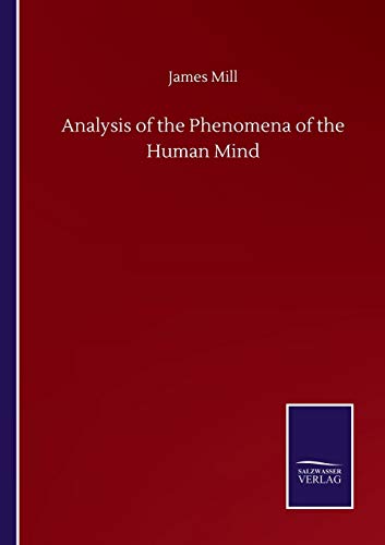 Analysis of the Phenomena of the Human Mind