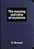 The meaning and value of mysticism