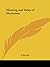 Meaning and Value of Mysticism