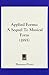 Applied Forms: A Sequel To Musical Form (1895)