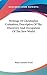 Writings Of Christopher Columbus, Descriptive Of The Discovery And Occupation Of The New World