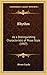 Rhythm: As a Distinguishing Characteristic of Prose Style (1907)