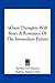 When Thoughts Will Soar: A Romance Of The Immediate Future
