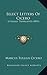 Select Letters Of Cicero: Literally Translated (1891)