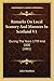 Remarks On Local Scenery And Manners In Scotland V1: During The Years 1799 And 1800 (1801)