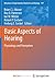 Basic Aspects of Hearing: Physiology and Perception