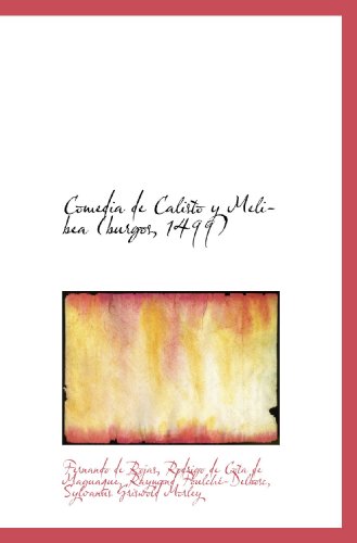Comedia de Calisto y Melibea