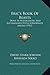 Eric's Book of Beasts: Done in Watercolors and Accompanied with Appropriate Jingles (1912)