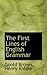 The First Lines of English Grammar