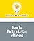 How To Write a Letter of Intent