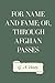 For Name and Fame; Or, Through Afghan Passes