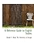 A Reference Guide to English Studies