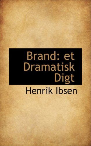 Brand: et Dramatisk Digt