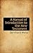 A Manual of Introduction to the New Testament