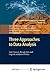 Three Approaches to Data Analysis: Test Theory, Rough Sets and Logical Analysis of Data