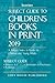 Subject Guide to Children's Books in Print, 2019
