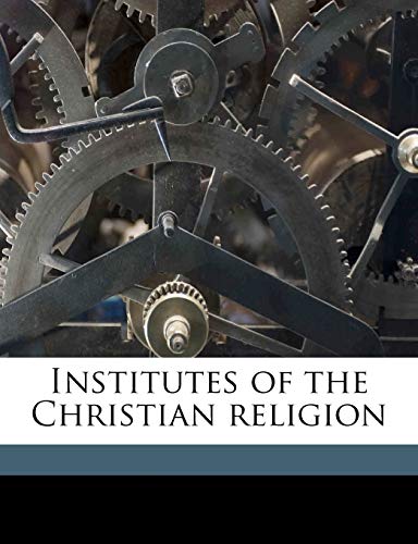 Institutes of the Christian religion