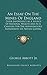 An Essay On The Mines Of England: Their Importance As A Source Of National Wealth And As A Channel For The Advantageous Employment Of Private Capital