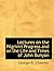 Lectures on the Pilgrim's Progress and on the Life and Times of John Bunyan