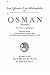 Osman, tragédie (French Edition)