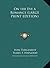 On the Eve a Romance (LARGE PRINT EDITION)