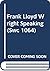Frank Lloyd Wright Speaking (Cassette)