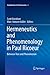 Hermeneutics and Phenomenology in Paul Ricoeur: Between Text and Phenomenon (Contributions to Hermeneutics, 2)