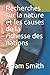 Recherches sur la nature et les causes de la richesse des nations (French Edition)