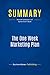 Summary: The One Week Marketing Plan: Review and Analysis of Satterfield's Book