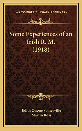 Some Experiences of an Irish R. M.