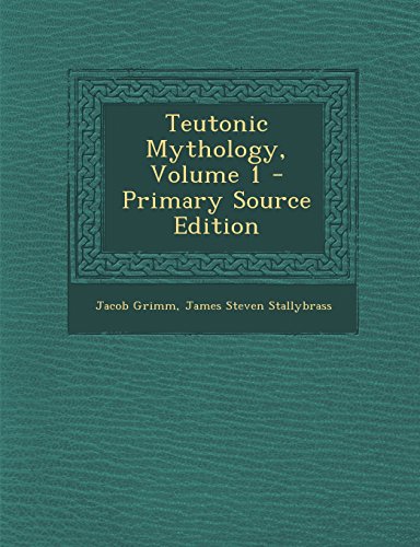 Teutonic Mythology, Volume 1