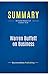 Summary: Warren Buffett on Business: Review and Analysis of Connors' Book