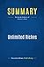 Summary: Unlimited Riches: Review and Analysis of Shemin's Book