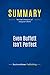 Summary: Even Buffett Isn't Perfect: Review and Analysis of Janjigian's Book