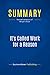 Summary: It's Called Work for a Reason: Review and Analysis of Winget's Book