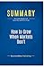 Summary: How to Grow When Markets Don't: Review and Analysis of Slywotzky and Wise's Book