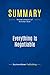 Summary: Everything Is Negotiable: Review and Analysis of Kennedy's Book