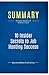 Summary: 10 Insider Secrets to Job Hunting Success: Review and Analysis of Bermont's Book