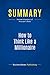 Summary: How to Think Like a Millionaire: Review and Analysis of Poissant's Book