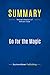 Summary: Go for the Magic: Review and Analysis of Williams' Book