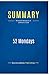 Summary: 52 Mondays: Review and Analysis of Johnson's Book