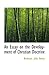 An Essay on the Development of Christian Doctrine