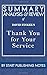 Summary, Analysis, and Review of David Finkel's Thank You for Your Service