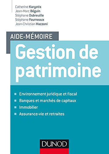 Aide-mémoire - Gestion de patrimoine (Paperback)